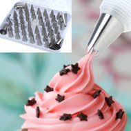 GigaMax(TM) Icing Piping Nozzles Tips Tool Set For Cake Puff Decorating Sugarcraft Pastry Cooking Tools Kitchen... N4