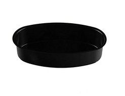 Non-stick Black Aluminum Alloy Cheese Cake Pan Dish / Cake Mold ,Elliptic Mold N2