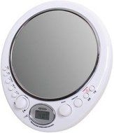 Jensen Am And Fm Alarm Clock Shower Radio With Fog Resistant Mirror