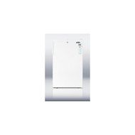 Summit FS407L7PLUSADA: Commercially listed ADA compliant 20" wide all-freezer for freestanding use, manual defrost...