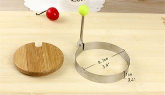 SNW Thick Stainless Steel Omelette Device,Pentagon N3