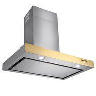FIREBIRD 30" European Style Wall Mount Stainless Steel Range Hood Vent W/Push Button Control N4