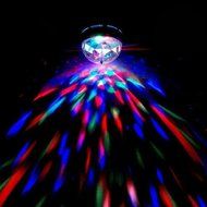 RioRand&reg;Crystal Magic Ball E27 3W RGB LED Full Color Rotating