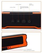 [Waterproof IPX7] BOOMER VIVI Portable Wi-Fi Speaker Enhanced Bass Wireless Multi-Room Sound 10Watt Powerful Dynamic...