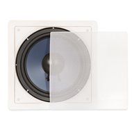 Blue Octave RW10 In Wall 10" Passive Subwoofer Speakers Home Theater 3 Sub and 3 Amp Set N7