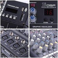 4-Channel Powered Mixer Audio Digital Sound Console N2