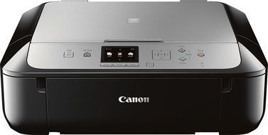 Canon - PIXMA MG5721 Wireless All-In-One Printer - Black/Silver N2
