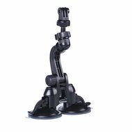 Smatree Double Suction Cup Mount with Greater Suction Power for GoPro Hero 5/4/3+/3/2/1/Session / for Compact...