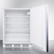 Summit AL750LBISSHH 24" All-Refrigerator with 5.5 Cu. Ft. Capacity Lock Automatic Defrost Adjustable Thermostat... N3