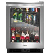 WHIRLPOOL WUB50X24EM 24-inch Wide Undercounter Beverage Center with Dual-temperature Controlled Zones - 5.8 cu... N2