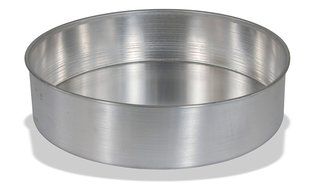 Crestware Commercial 10 x 3 Round Aluminum Cake Pan, Package of 6
