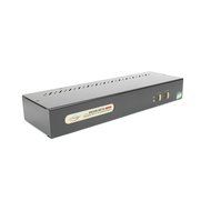 Linkskey 2-Port Dual Monitor DVI/DVI USB KVM + 7.1 Surround/Microphone/USB with Cables (LDV-DM702AUSK) N33