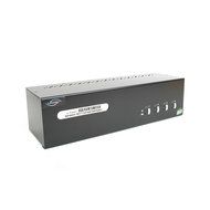 Linkskey 2-Port Dual Monitor DVI/DVI USB KVM + 7.1 Surround/Microphone/USB with Cables (LDV-DM702AUSK) N41