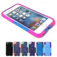 iPhone 6s, 6 case, HLCT Soft Interior Silicone Bumper, Hard Shell PC Back, Shock-Absorption Hybrid Dual-Layer... N20