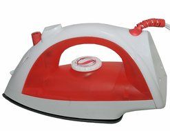 Full Function 1200 Watt Self Cleaning Steam 8 Ft. Cord Iron Red N2