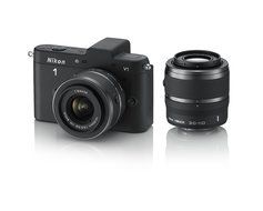 Nikon 1 V1 10.1 MP HD Digital Camera System with 10mm and 10-30mm VR 1 NIKKOR Lenses (Black) N3
