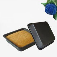 Meleg Otthon Professional Deep Dish 9 Inch Square Bread Cake Pans ,Heavy Duty Baking Pans Tray ,Square Bakeware... N8