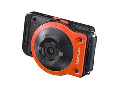 CASIO digital camera EXILIM 14.1M pixel camera unit / controller separation freestyle camera Orange EX-FR10EO N4