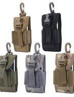 SB@4.5 inch Universal Army Tactical Bag for Mobile Phone Hook Cover Pouch Case , khaki N2
