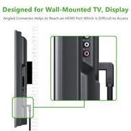 Right Angle HDMI Cable, Ugreen HDMI 1.4 High Speed 90 Degree HDMI Cable with Ethernet Supports 4K2K Resolution... N9