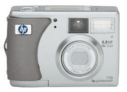 HP PhotoSmart 735 3.2MP Digital Camera with 3x Optical Zoom