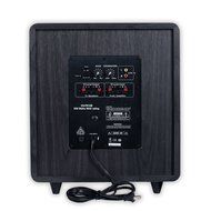 Acoustic Audio CS-PS65-B Front Firing Subwoofer (Black) N14