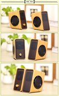 Sengu SG-S131 Hi-fi Bamboo Speaker With USB Powered N22