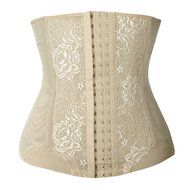 Junlan Waist Trainer Cincher Tummy Slimmer Breathable Shapewear Girdle N8