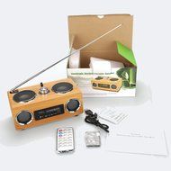 Sengu SG-S131 Hi-fi Bamboo Speaker With USB Powered N26