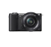 Sony Alpha a5000 20.1 MP SLR Camera (Black) with 50mm OSS Lens (Silver) and A... N2