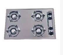 30" Gas Cooktop with Cordless Ignition in Chrome