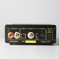 Haafee Porfessional Digital Audio Decoder DAC and Headphone Amplifier Sound Card Black N6