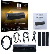 Koramzi Bluetooth Transmitter and Receiver Mini-LOW LATENCY A2DP Optical Toslink In/Out for Hi-Fi sound quality... N2