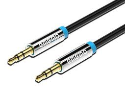 EMEMO&reg; #1 Premium 3FT (BLACK) 3.5 mm to 3.5 mm Stereo Jack Auxiliary Audio Cable - Compatible iPhone/iPod/iPad... N16