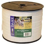 DARE PRODUCTS 2576 1-1/2 x 656 Polytape, White N2