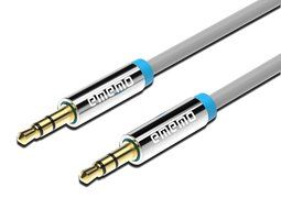 EMEMO&reg; #1 Premium 3FT (BLACK) 3.5 mm to 3.5 mm Stereo Jack Auxiliary Audio Cable - Compatible iPhone/iPod/iPad... N23