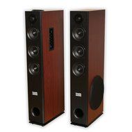 Acoustic Audio TSi550 Bluetooth Powered Floorstanding Tower Home Multimedia Speaker Pair N2