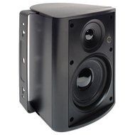 Endeavor 5.25 In. In/Outdoor Speaker 2-Way Poly Woofer, 70-100 Volt, 8 ohms (Single), Black (IO-570-B) N2