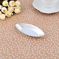 Tint 5pcs 9CM*4CM*1.2CM Aluminum Alloy Cake Mould - Small Boat N4