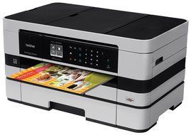 Brother Printer BusinessSmart MFC-J4610DW Wireless Color Photo Printer with Scanner, Copier and Fax, Amazon Dash...