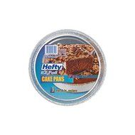 Hefty Round Foil Cake Pan Round 8-1/2 in. x-Mfg# 90819 - Sold As 24 Units