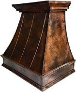 Copper Exhaust Oven Hood (light, 60") N2