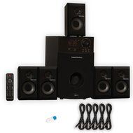 Theater Solutions TS514 Home 5.1 Speaker System with USB Bluetooth FM Tuner and 5 Extension Cables N2
