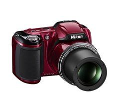 Nikon COOLPIX L810 Compact Digital Camera - Red (16.1MP, 26x Optical Zoom) 3 inch LCD N2