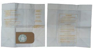6 Kenmore Sears Allergy Vacuum Bag, Canister Vacuum Cleaners, 5023-5033 Bag Changed to Kenmore Type E for Manufacture...
