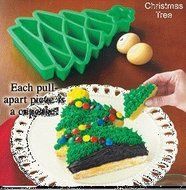 Christmas Tree Take-Apart Silicone Cake Baking Pans for Cakes, Muffins, Gelatins, Cupcakes and More! Looks Like...