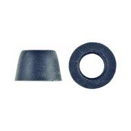 Danco Cone Washer 5/8 " Od. X 3/8 " Id. X 1/2 " H, 7/16 " &amp; 3/8 " Rubber Polybag