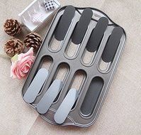 Astra Gourmet Mini Non-Stick 8-Cavity Delectovals Cake Pan