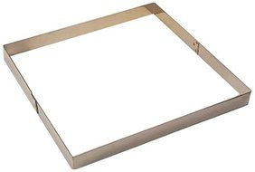 Matfer Bourgeat 371105 Square Cake Frame, Silver