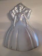 Wilton Barbie Cake Pan, 2501-2551, Dream Bride Barbie N2